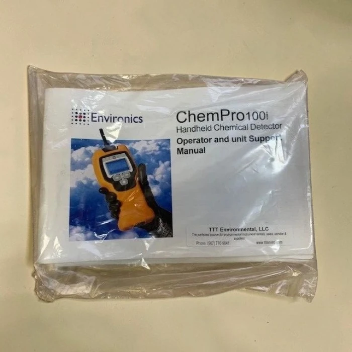 ChemPro100i Handheld Chemical Detector User Manual Document ChemPro100i Handheld Chemical Detector User Manual Document