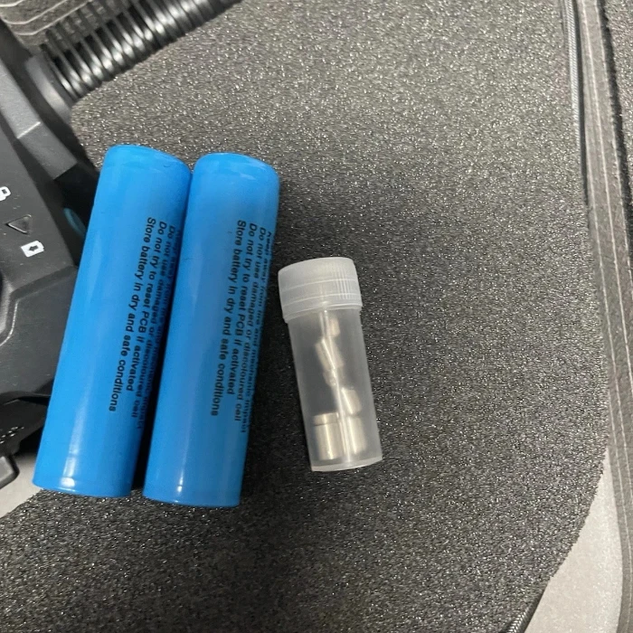 Yateks N620FM Borescope Replacement Batteries and Small Parts Vial Yateks N620FM Borescope Replacement Batteries and Small Parts Vial